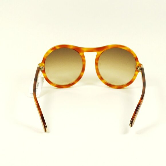CHLOE Chloe CE715S 725 Sunglasses Women\'s Blond Havana/Brown Gradient Round Shap main image 5